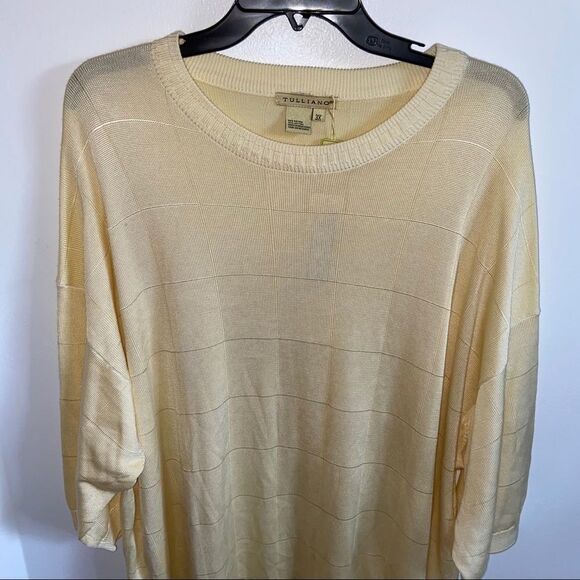 tulliano yellow lightweight sweater - Picture 5 of 9